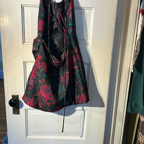 Urban Outfitters Red Slip Dress Sleeveless Spaghetti Strap - Picture 4 of 4